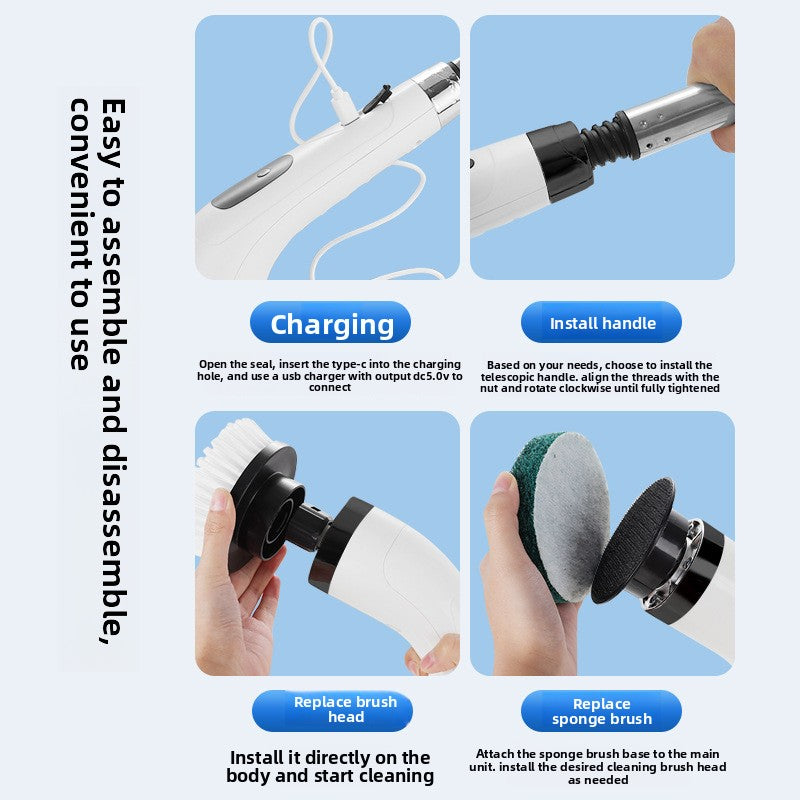 Quick Scrub Long Handle Brush